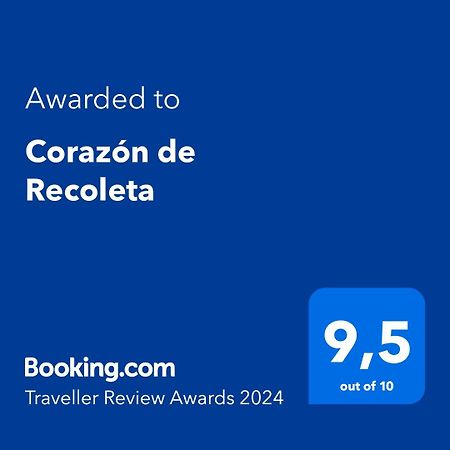 דירות בואנוס איירס Corazon De Recoleta מראה חיצוני תמונה